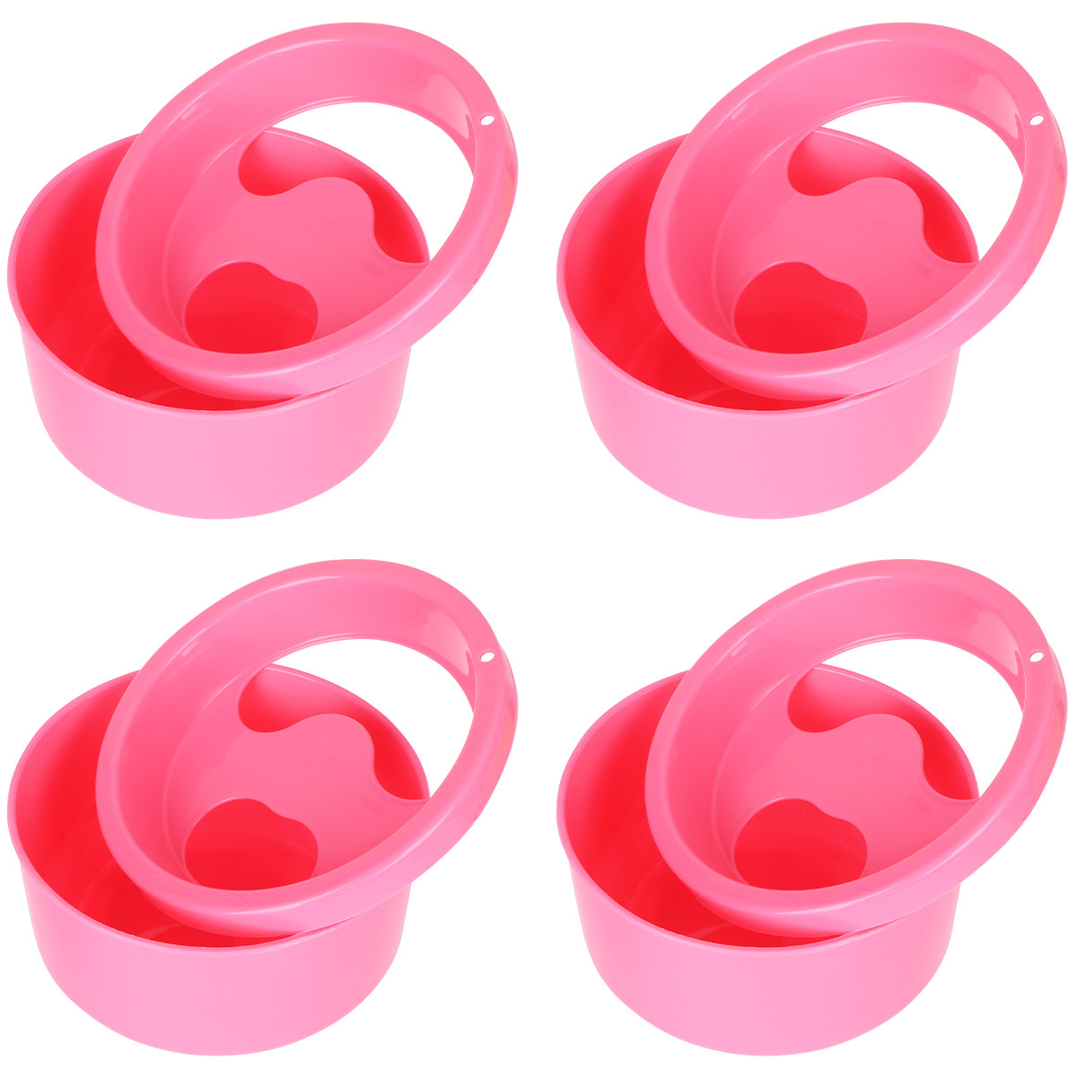 Nutrition & Fitness Hub Photos - 4Pcs Nail Soaker Bowl Heavy Duty