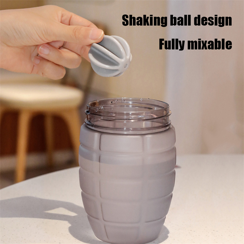600ml Fitness Sports Water Bot - Fitness Nutrition Milk Shake ulasan dan harga