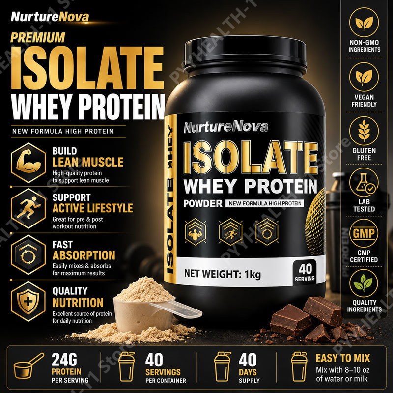 Whey Protein Isolate Powder Lo - Fitness Nutrition Diet ulasan dan harga