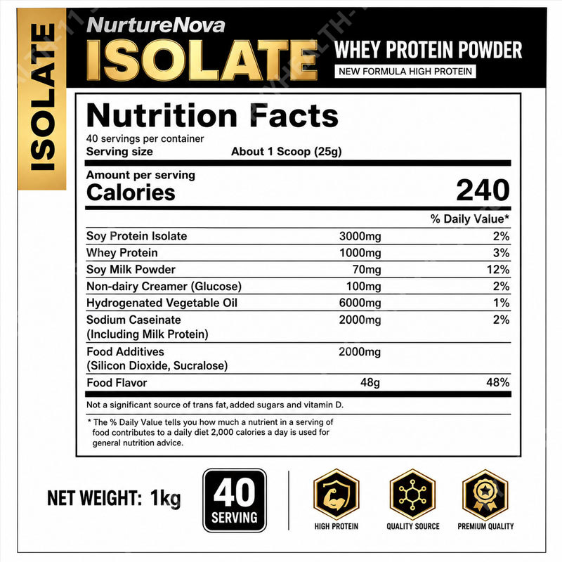 Whey Protein Isolate Powder Lo - Fitness Nutrition Diet ulasan dan harga