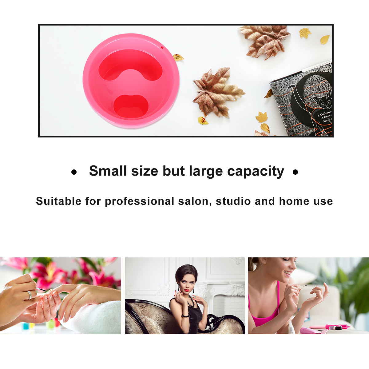4Pcs Nail Soaker Bowl Heavy Du - Nutrition & Fitness Hub Photos ulasan dan harga